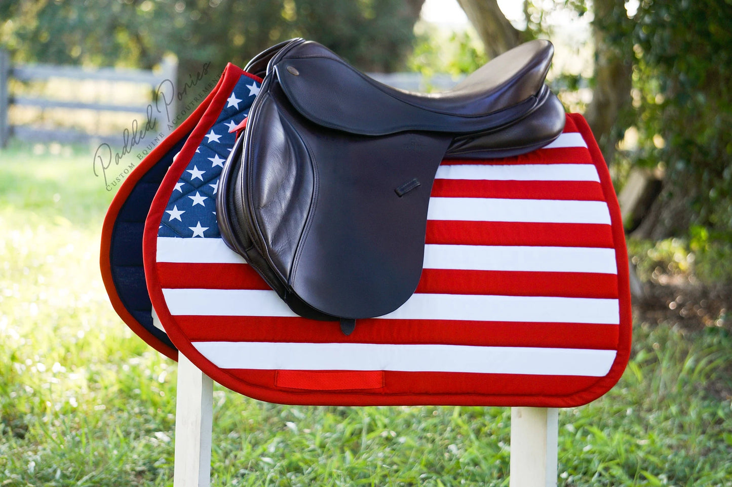 U.S. American Flag All Purpose Saddle Pad 