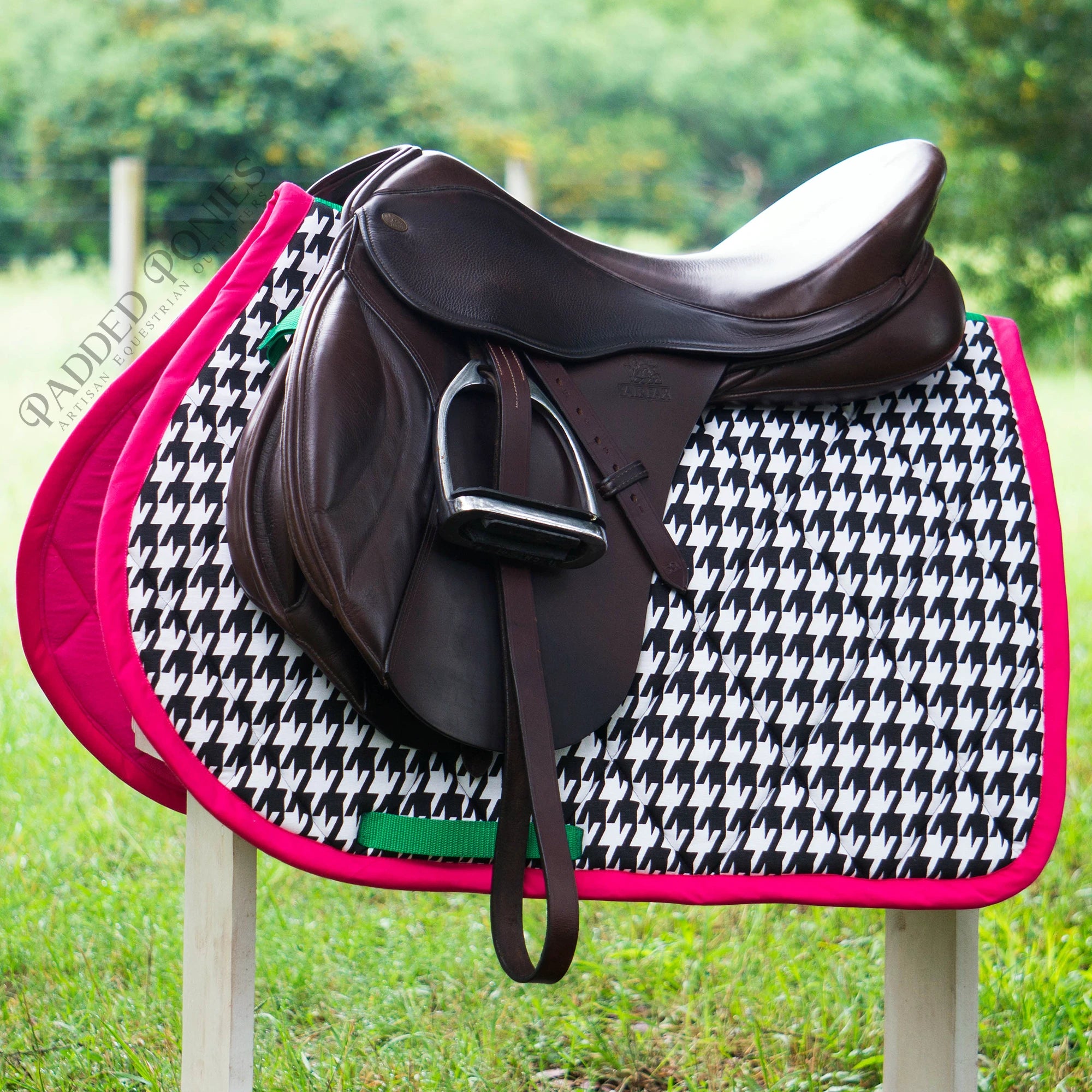 Custom Eclectic Prints Saddle Pad