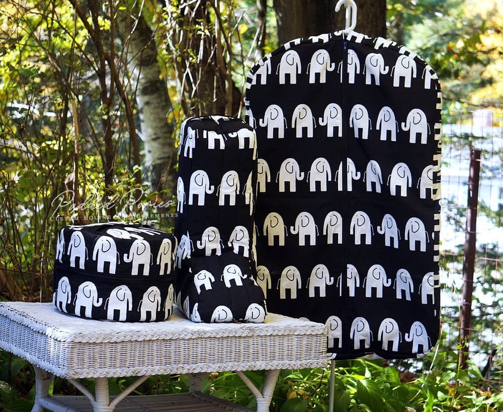 Custom Elephants Garment Bag