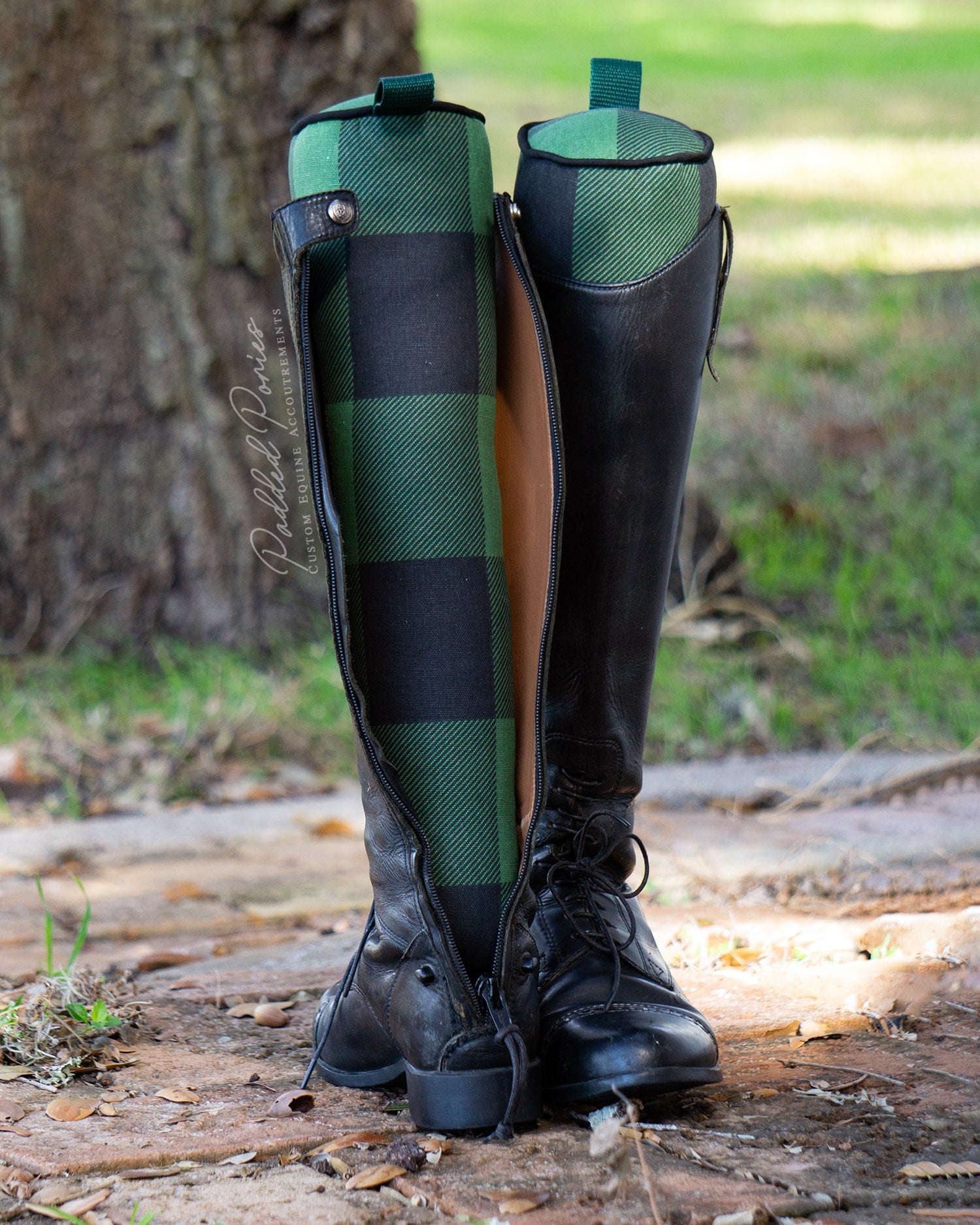 Black and Green Buffalo Plaid Boot Tree Stuffers