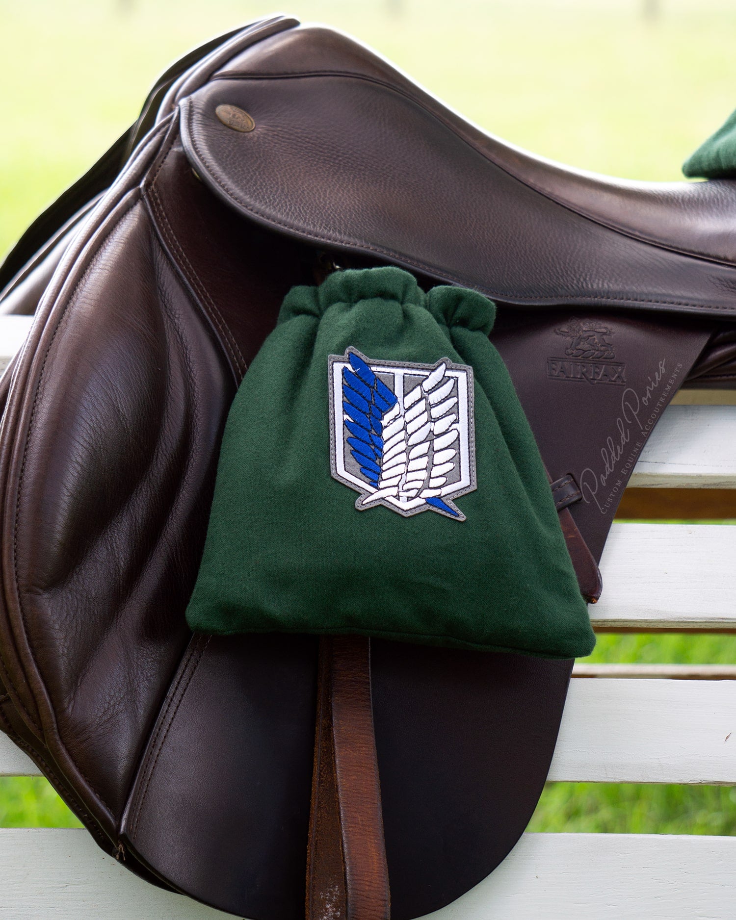 Custom Stirrup Covers Anime Patch