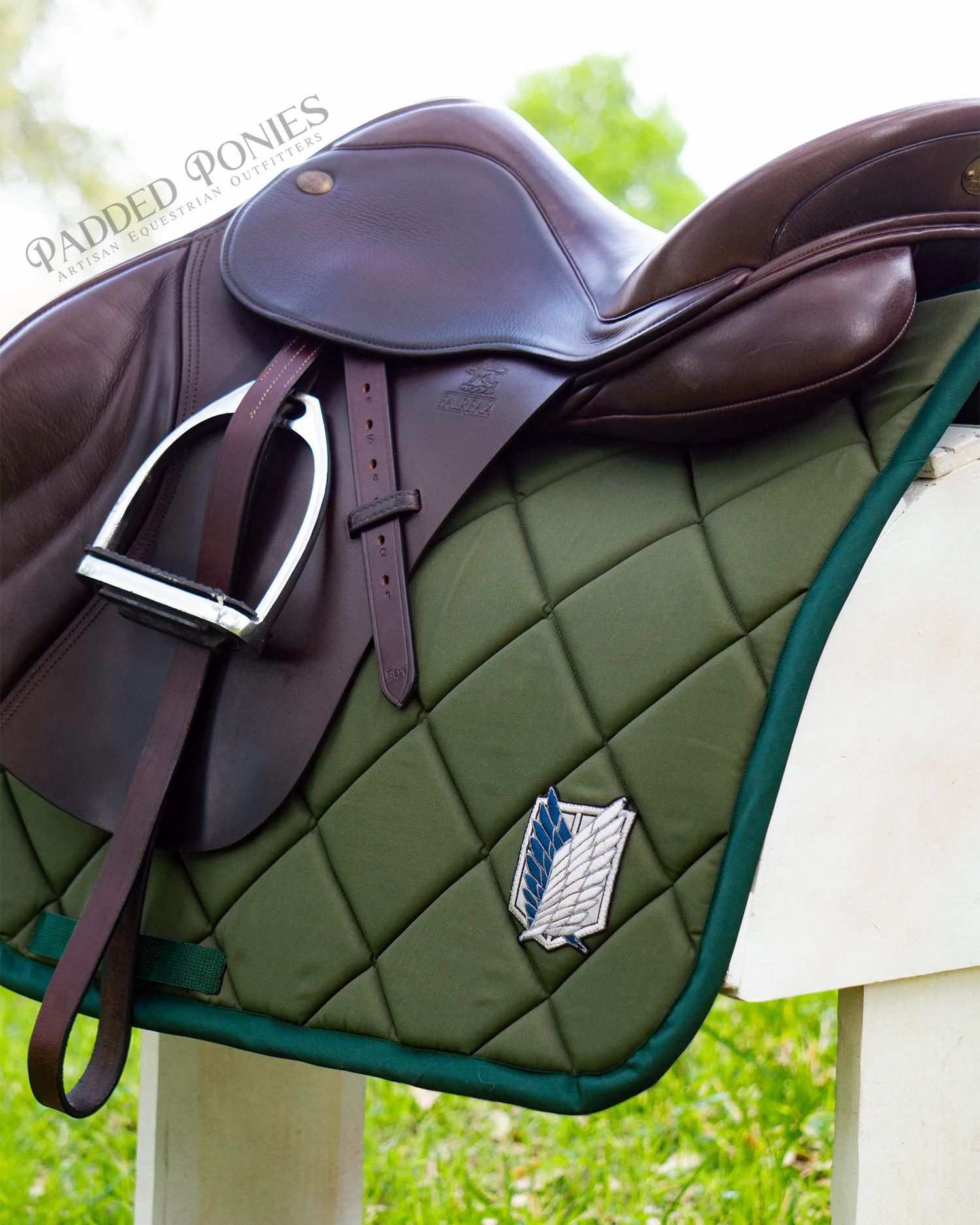Attack on Titan Scout Anime Patch All Purpose Saddle Pad