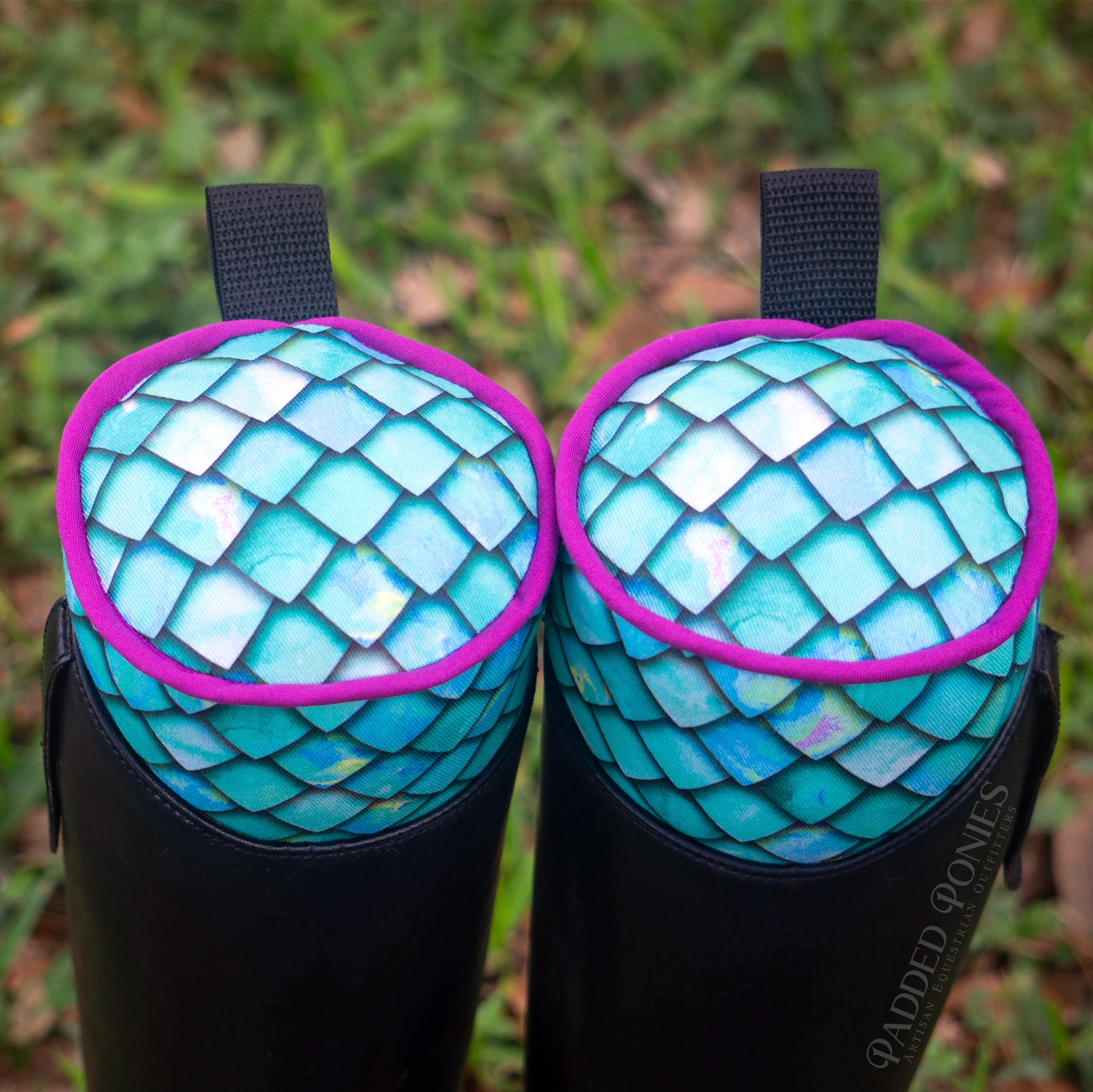 Aqua Dragon/Mermaid/Snake Scales Boot Tree Stuffers