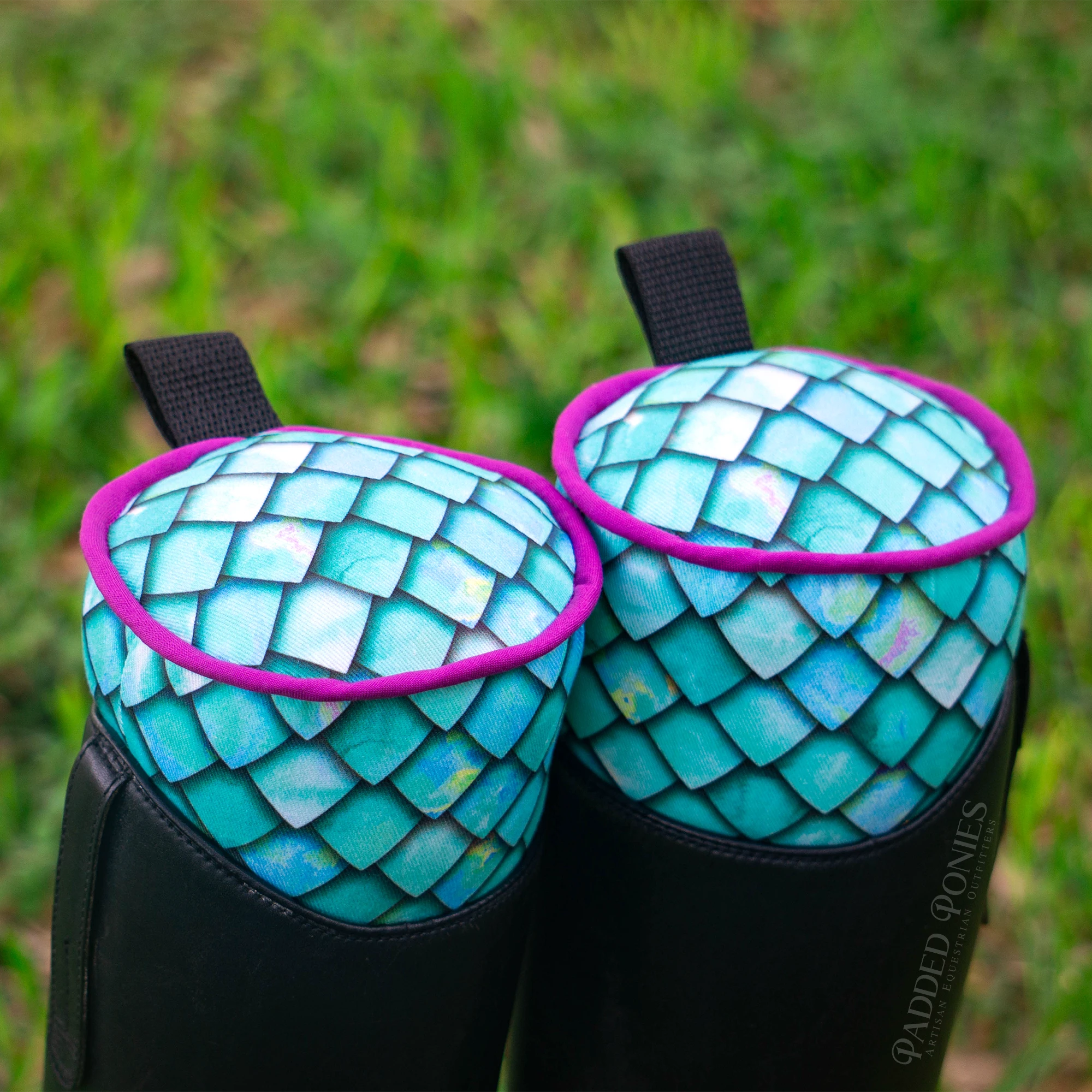 Aqua Dragon/Mermaid/Snake Scales Boot Tree Stuffers