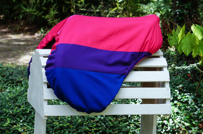 LGBTQ+ Bisexual Flag All Purpose Saddle Cover