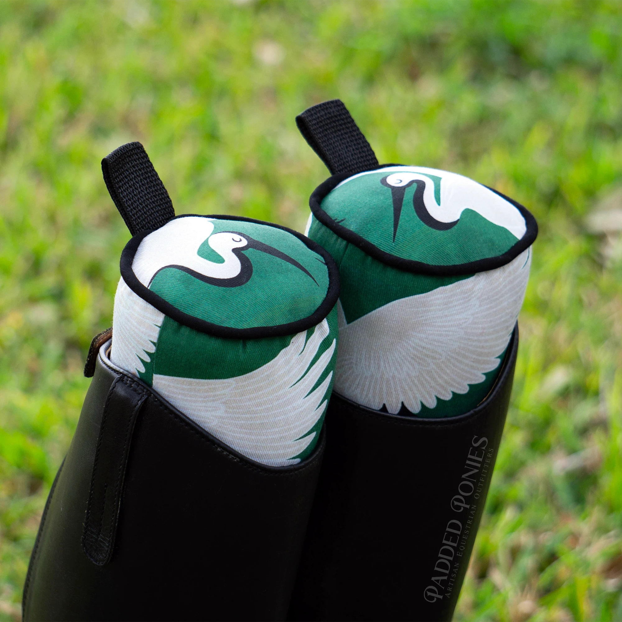 Emerald Green Cranes Equestrian Tall Boot Tree Shapers