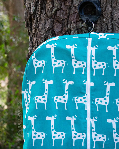 Custom Giraffes Garment Bag