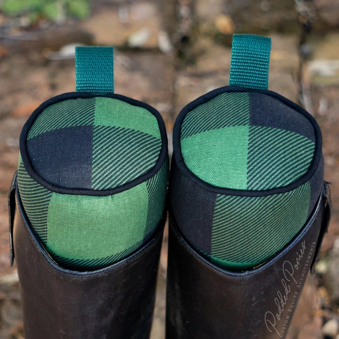 Black and Green Buffalo Plaid Boot Tree Stuffers