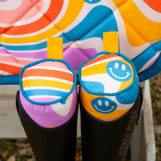The Groovy Collection Psychedelic Waves Boot Tree Stuffers