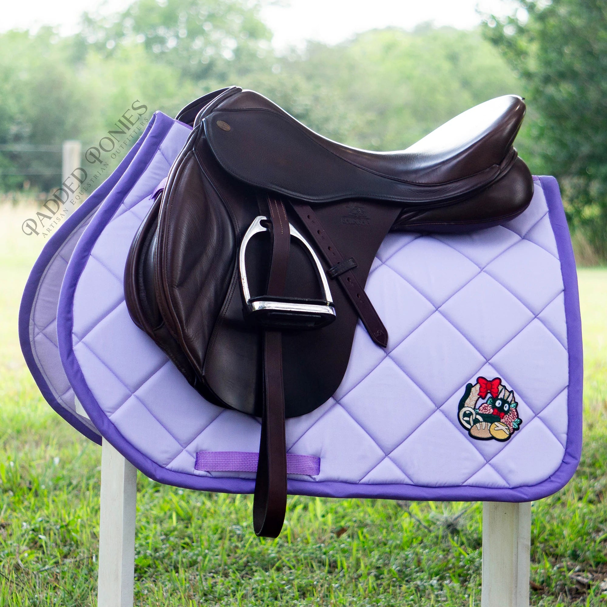 Studio Ghibli Kiki's Delivery Service Anime Cat Patch All Purpose Saddle Pad