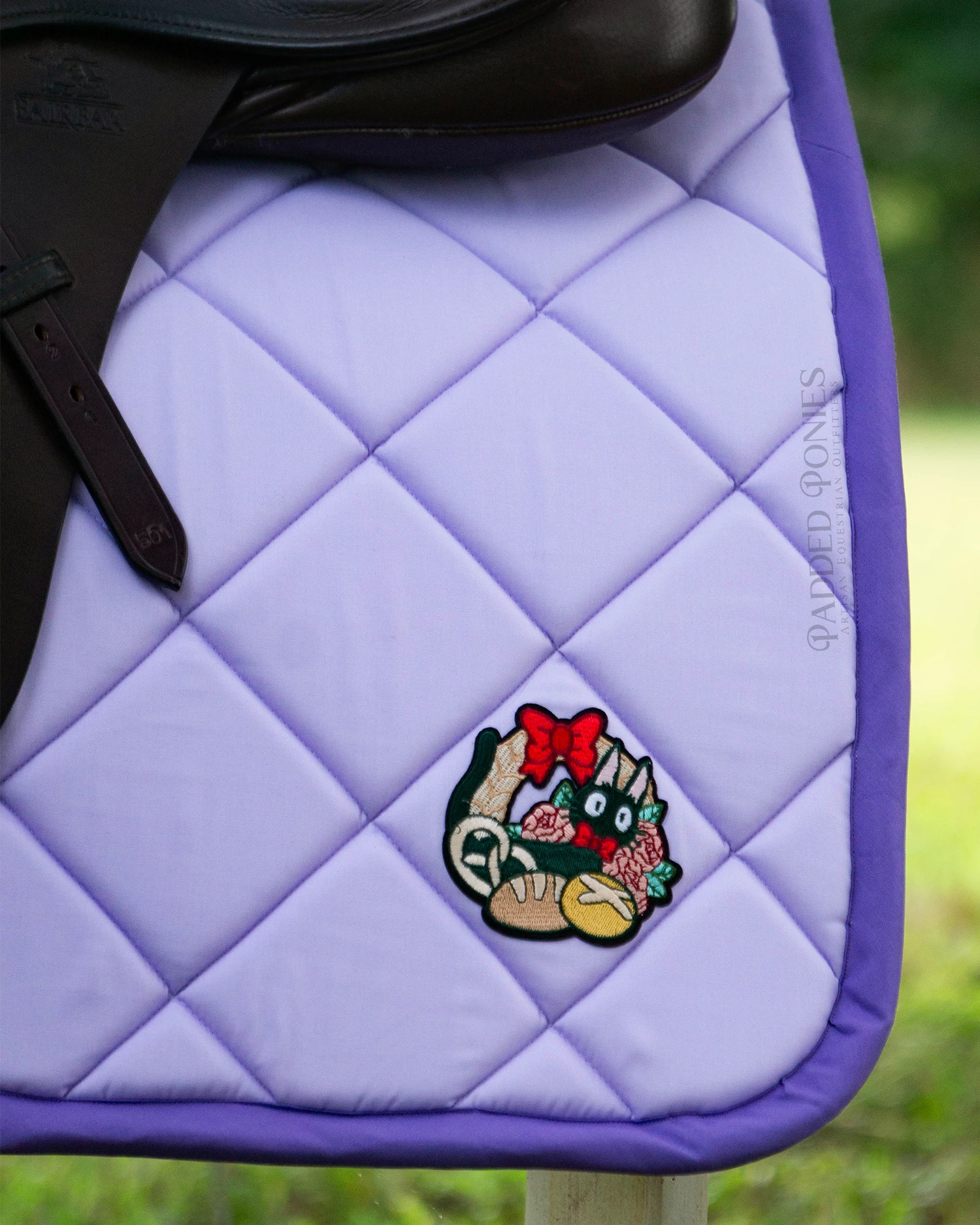 Studio Ghibli Kiki's Delivery Service Anime Cat Patch All Purpose Saddle Pad