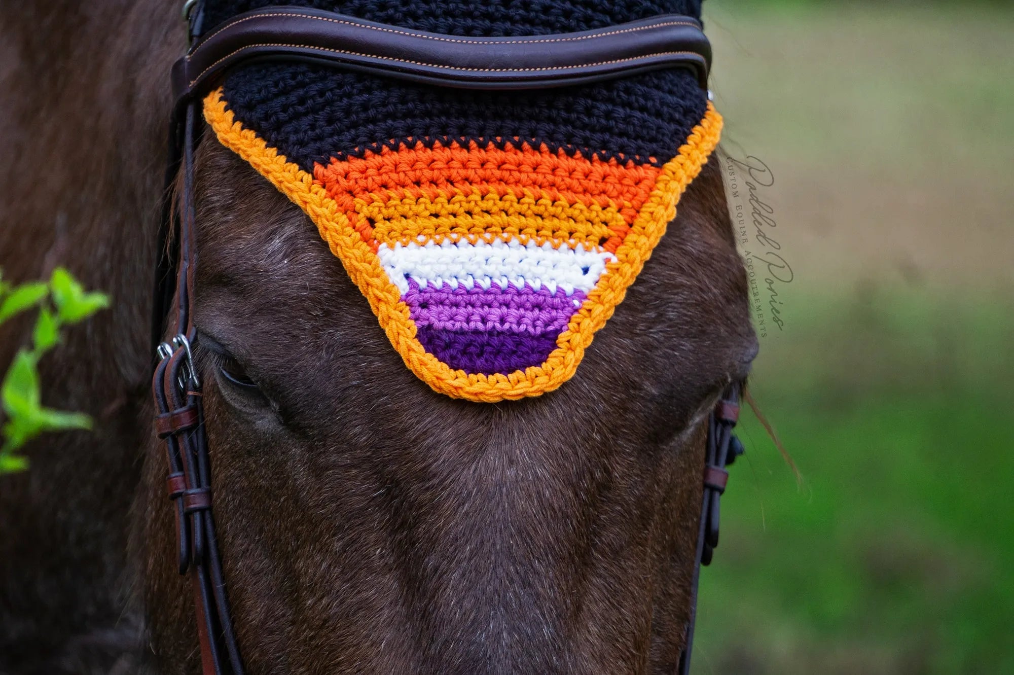 LGBTQ+ Gay Lesbian Flag Tip Fly Veil Bonnet