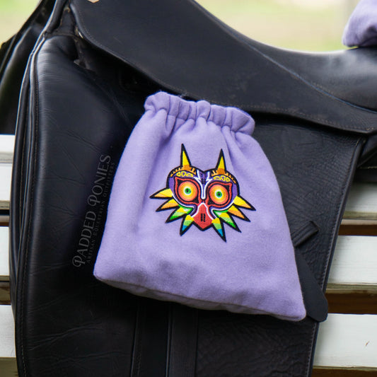 Purple Legend of Zelda Majora's Mask  Stirrup Covers