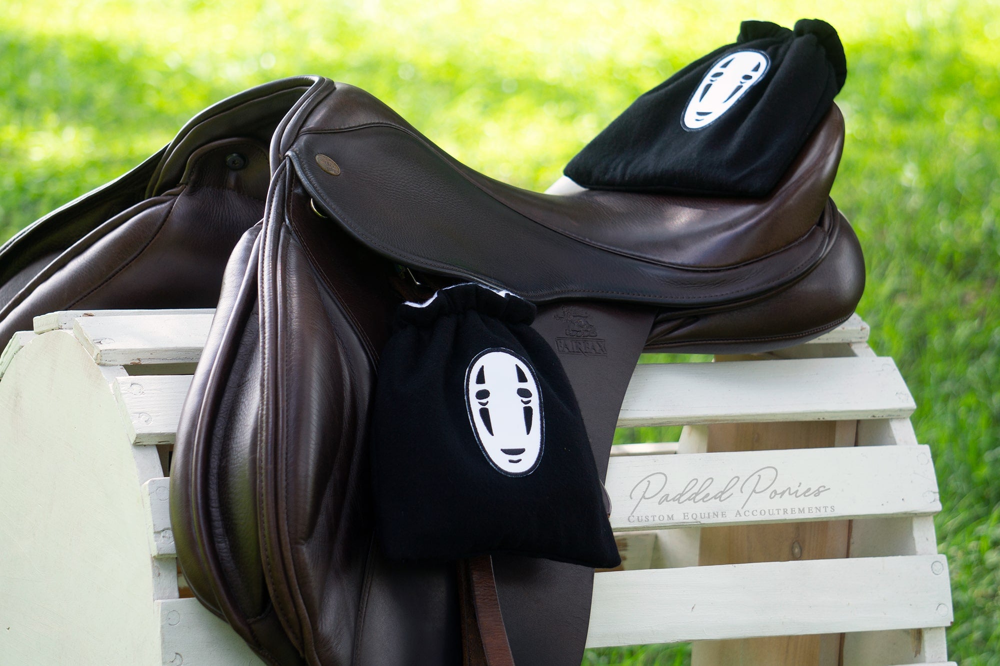 Custom Stirrup Covers Anime Patch