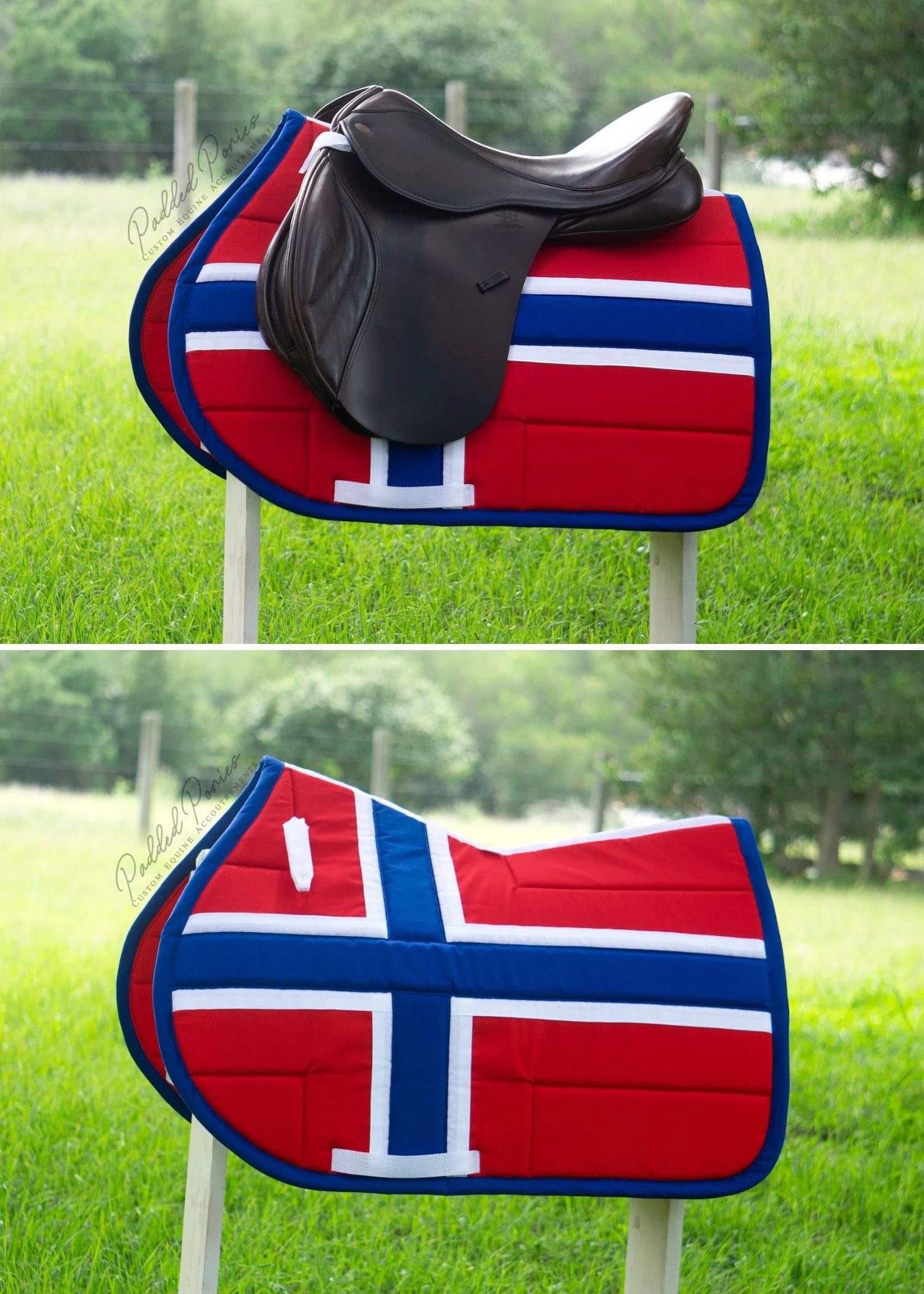 Norway Norwegian Flag All Purpose Saddle Pad