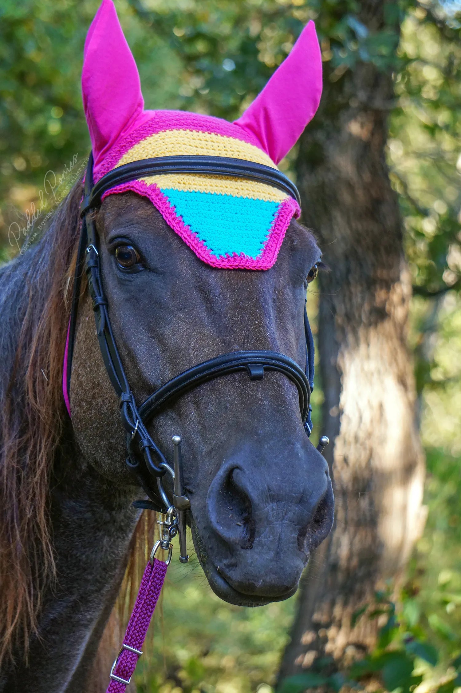 LGBTQ+ Pansexual Flag Fly Veil Bonnet