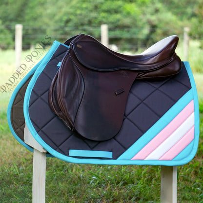 Transgender Pride Corner Flag All Purpose Saddle Pad