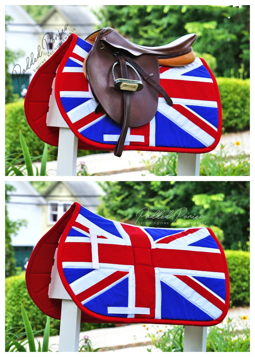 United Kingdom British Flag All Purpose Saddle Pad