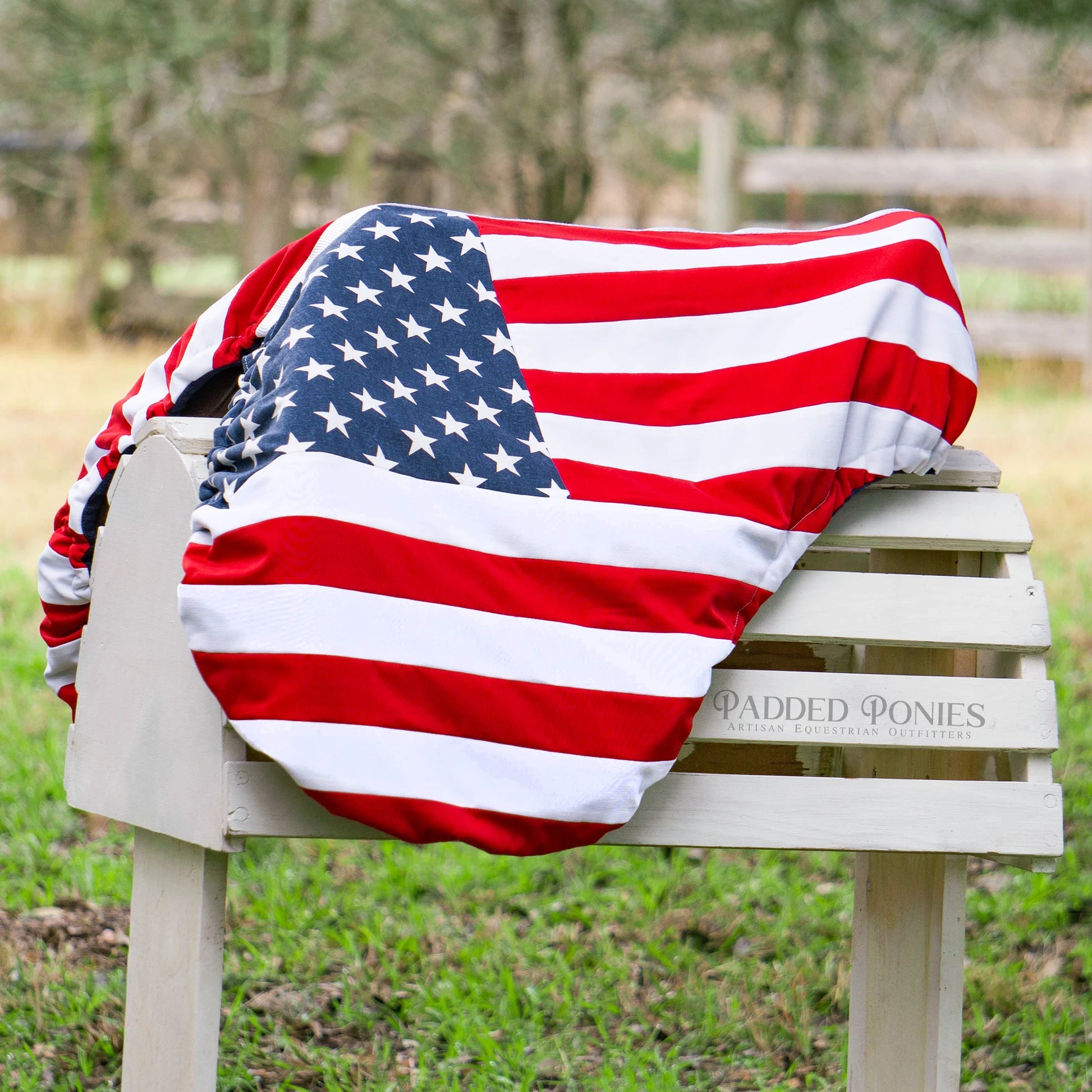 United States of America Flag All Purpose English Saddle Cover