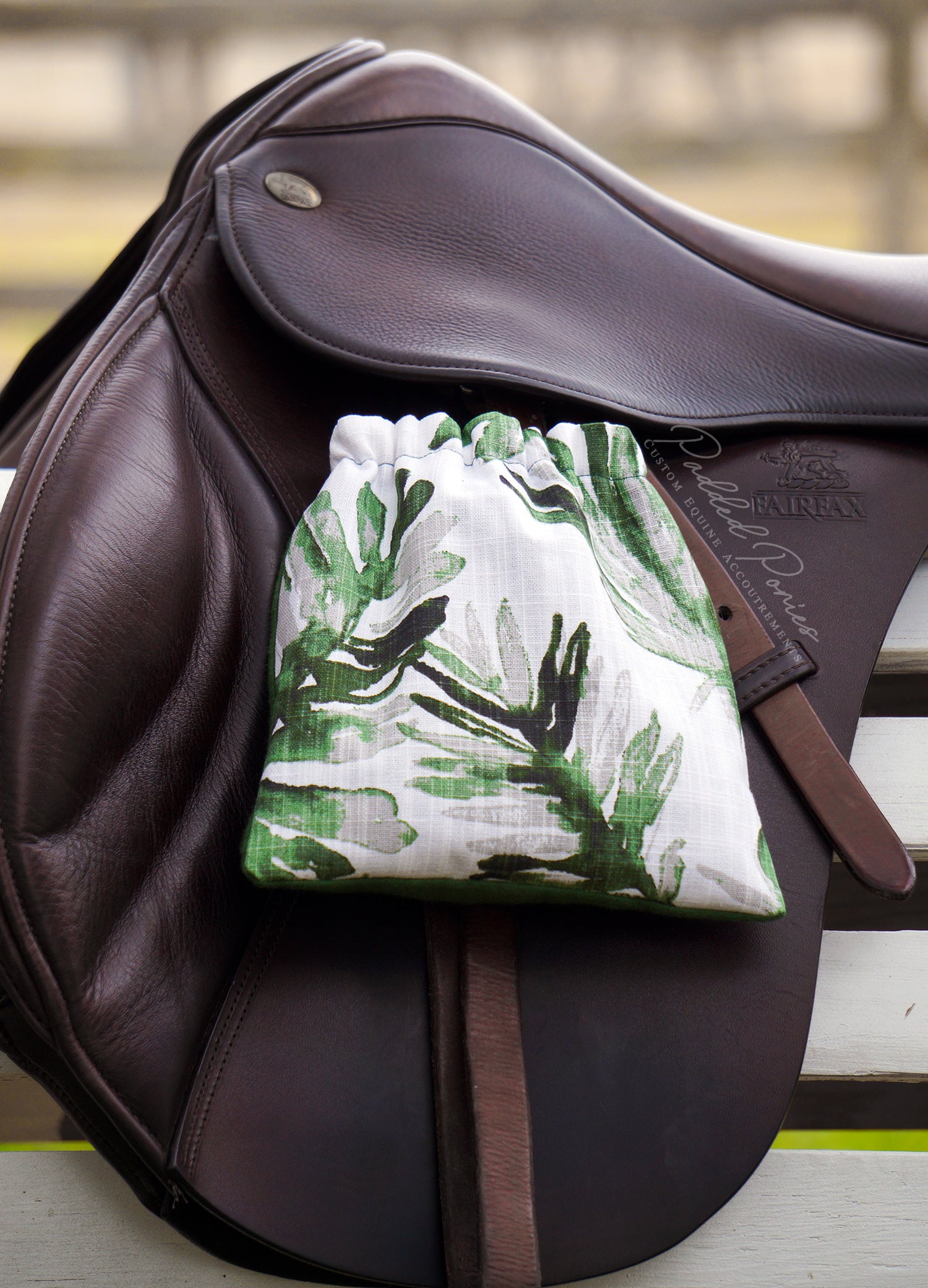 Custom Eclectic Prints Stirrup Covers
