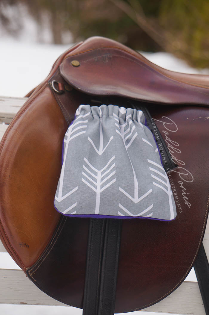 Custom Eclectic Prints Stirrup Covers