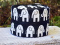 Custom Elephants Round Helmet/Hat Bag