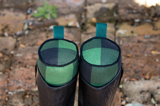 Black and Green Buffalo Plaid Boot Tree Stuffers