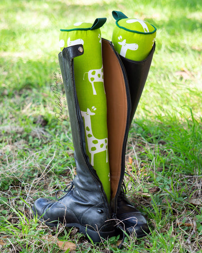 Custom Giraffes English Boot Trees/Stuffers