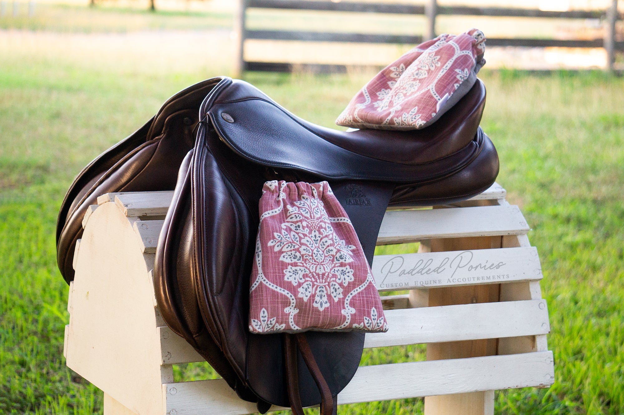 Custom Eclectic Prints Stirrup Covers