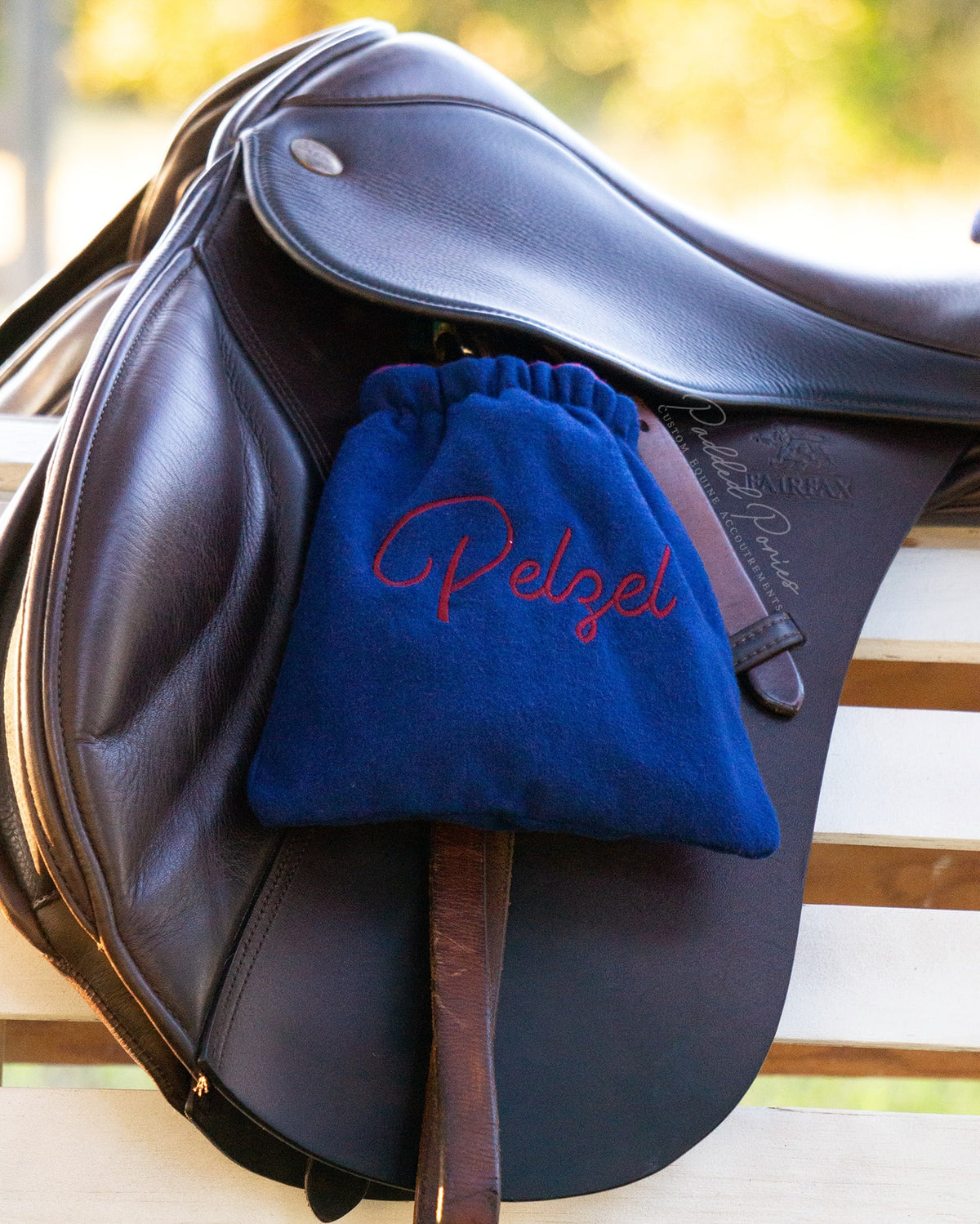Custom Stirrup Covers Solid Color