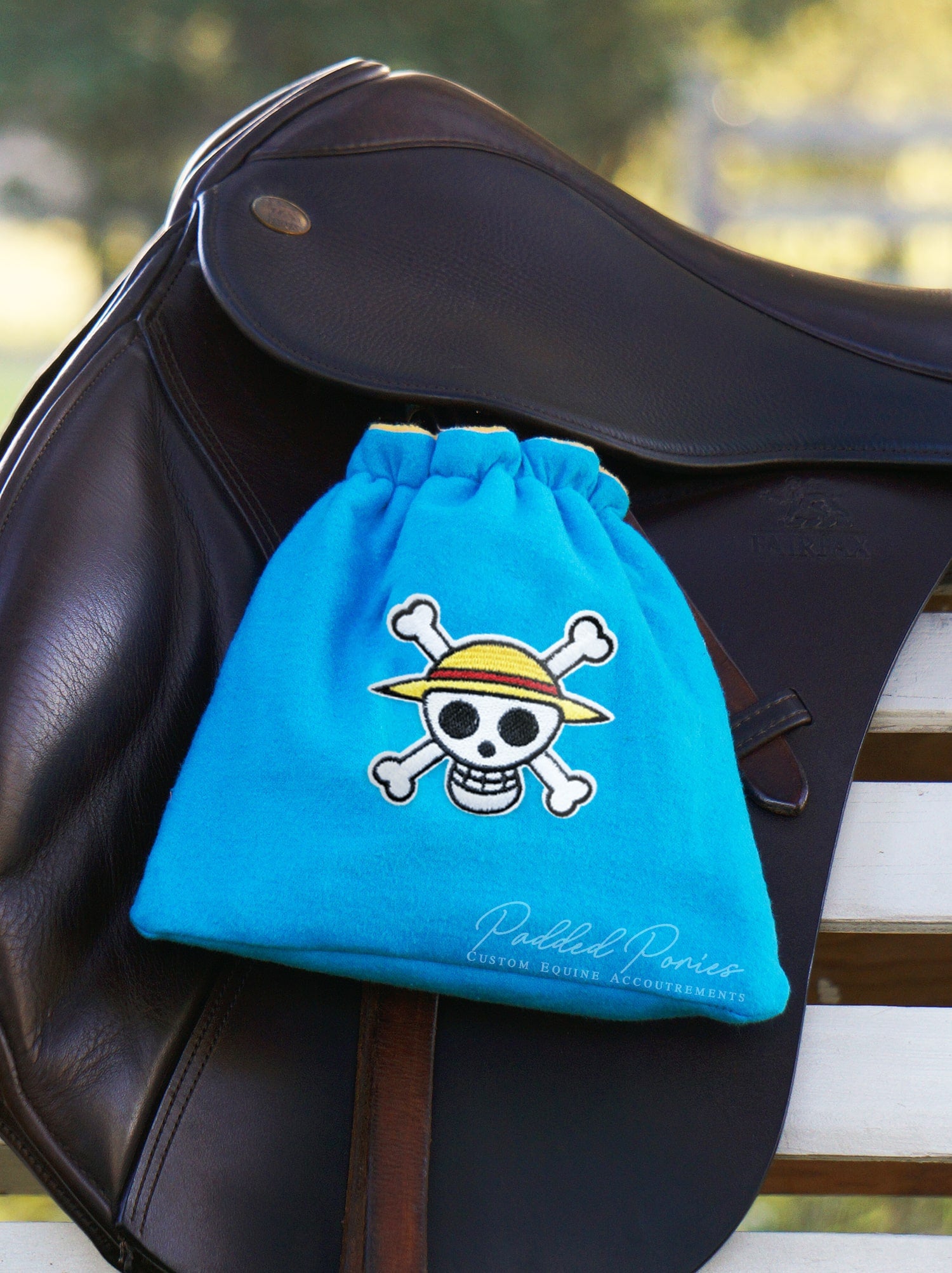 Custom Stirrup Covers Anime Patch