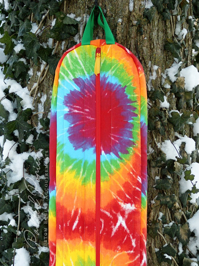 Custom Tie Dye Bridle/Halter Bag